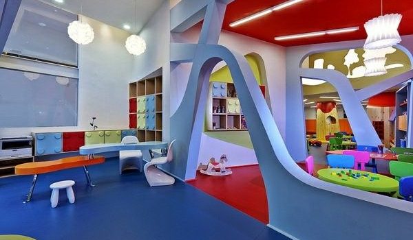 Modern Interior Design for Kindergarten Classrooms